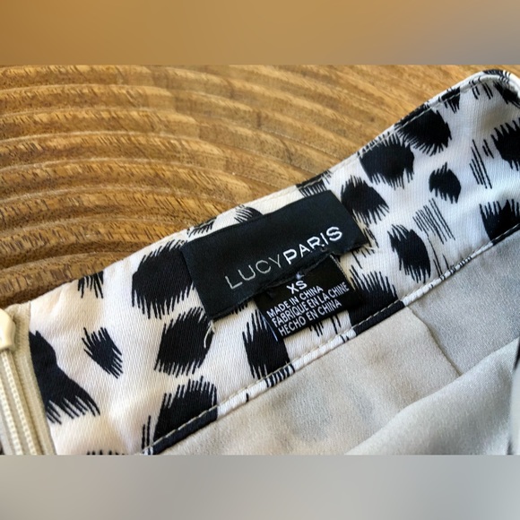 Lucy Paris Cheetah print midi ruffled skirt - Picture 3 of 9